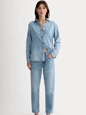 EVERLANE The Super Soft Straight Leg Jeans Size 26